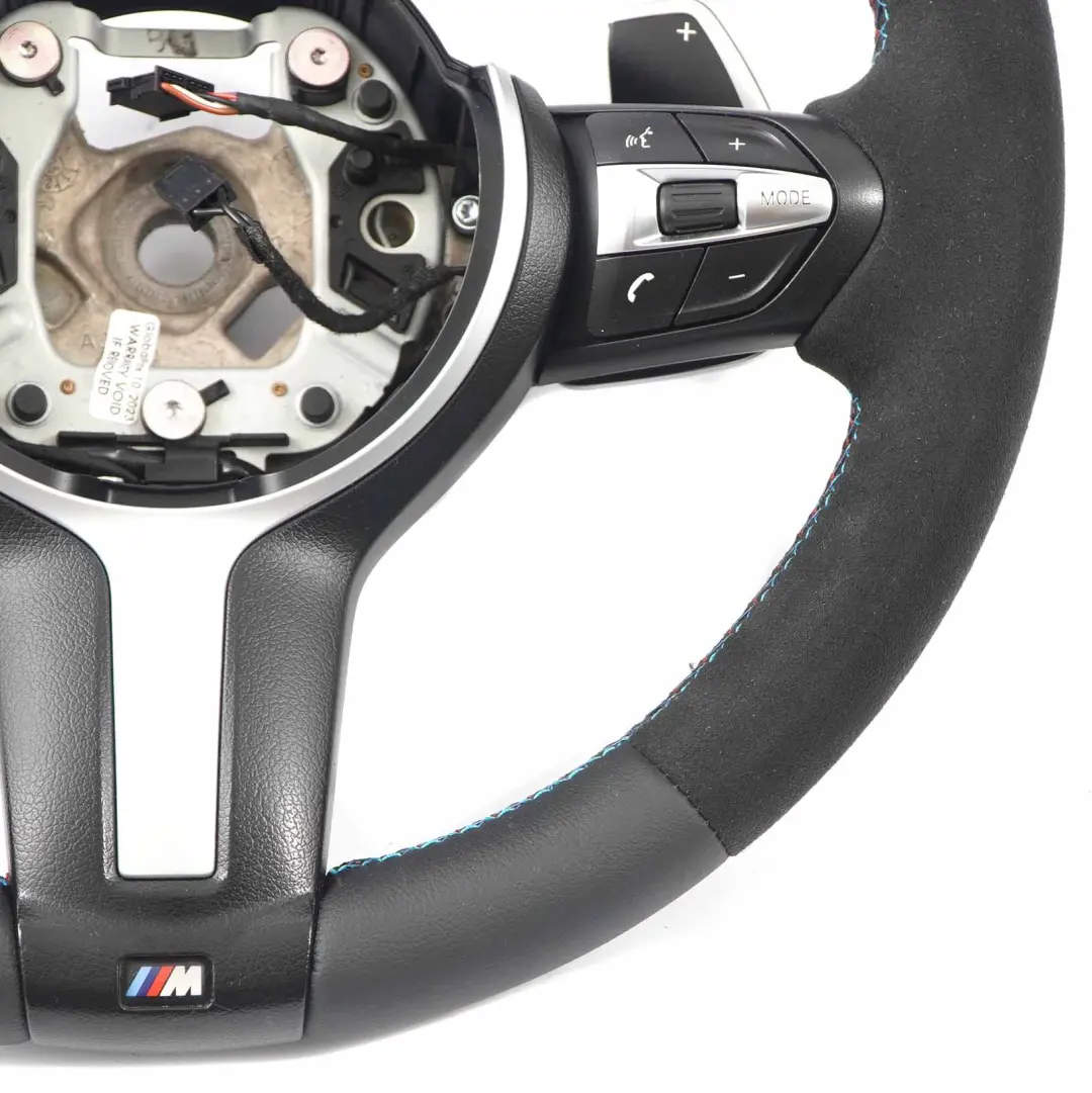 NUEVO Cuero Negro / Alcántara M Sport Paletas del volante para BMW X3 F25 X5 F15 con número de pieza 7847454 BMW X3 F25 X5 F15 NUEVO Cuero Negro / Alcántara M Sport Paletas del volante - SKU 7847454-1 - Número de pieza 7847454