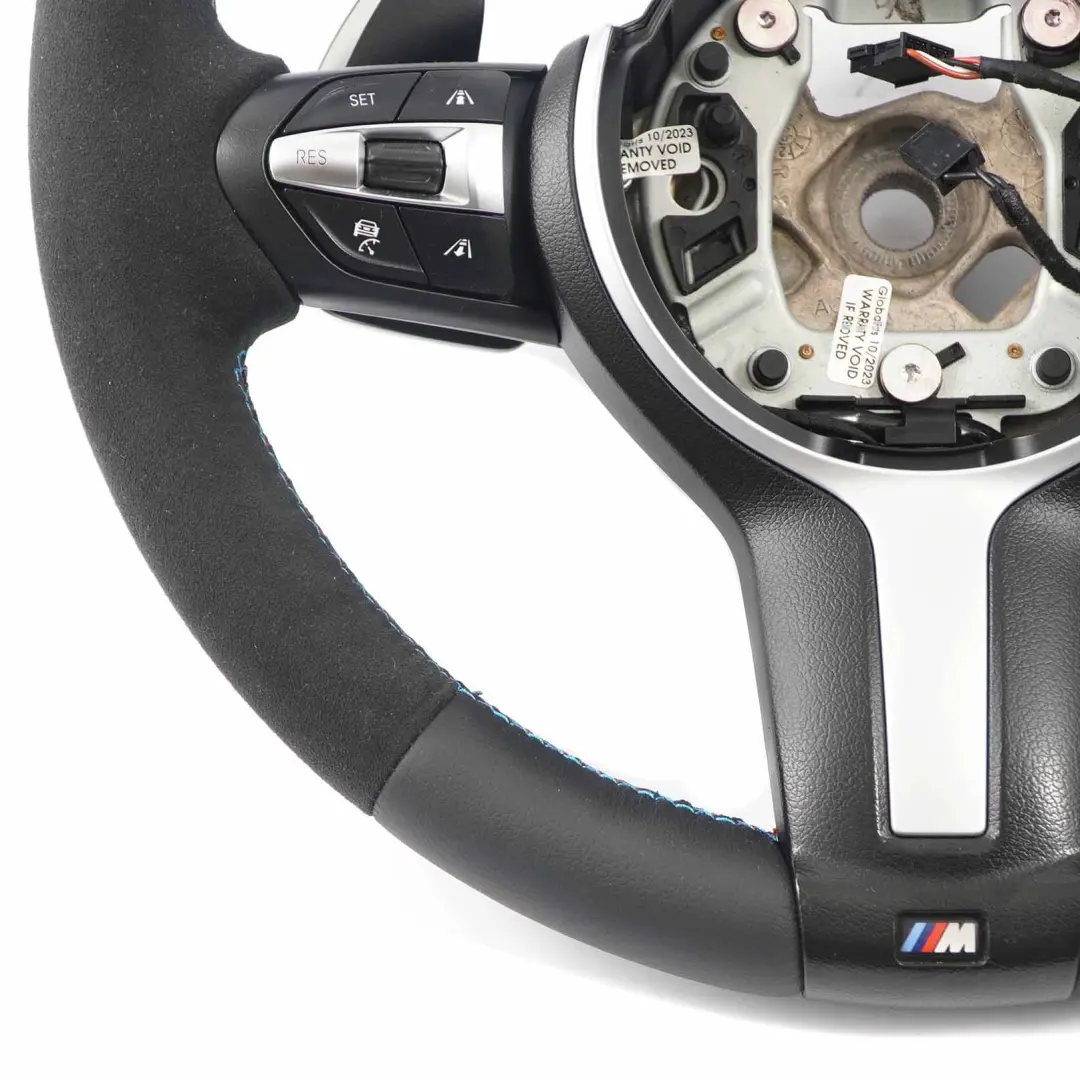 BMW X3 F25 X5 F15 NEU Schwarz Leder / Alcantara M Sport Lenkradpaddles - SKU 7847454-1 - Teilenummer 7847454