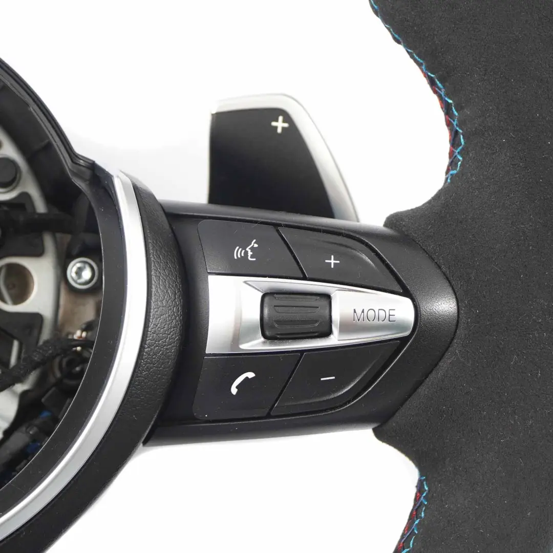 BMW X3 F25 X5 F15 NEU Schwarz Leder / Alcantara M Sport Lenkradpaddles - SKU 7847454-1 - Teilenummer 7847454