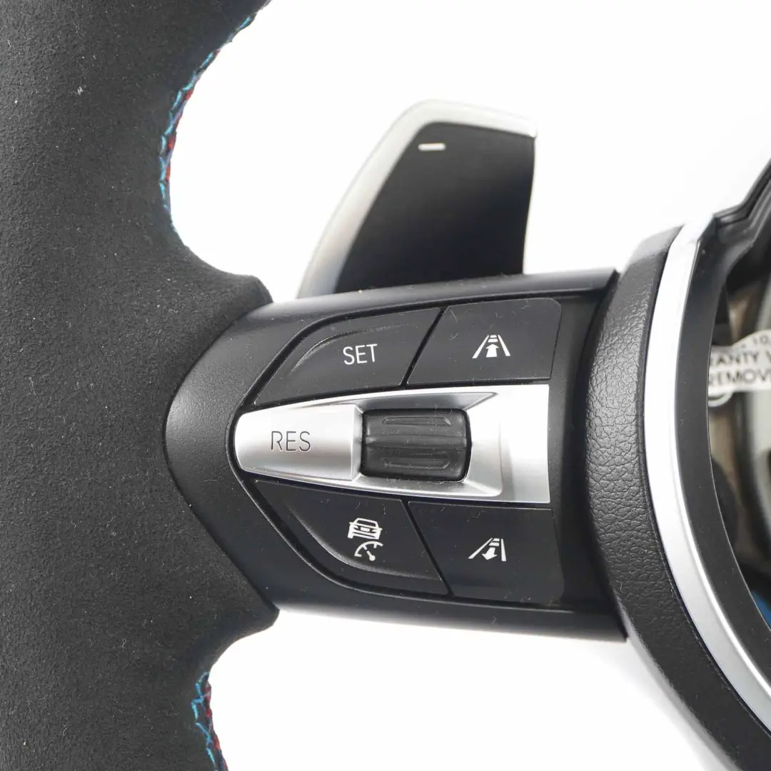 BMW X3 F25 X5 F15 NEU Schwarz Leder / Alcantara M Sport Lenkradpaddles - SKU 7847454-1 - Teilenummer 7847454