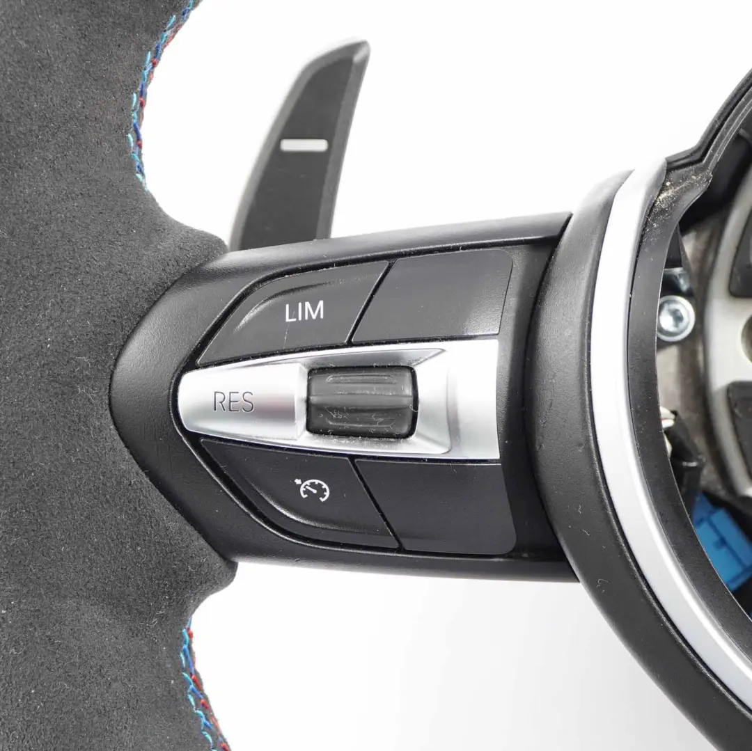 BMW F80 M3 F82 M4 F87 M2 NEUF Noir Cuir / Alcantara Volant M Sport Paddle Shift - SKU 7847606-1 - Numéro de pièce 7847606