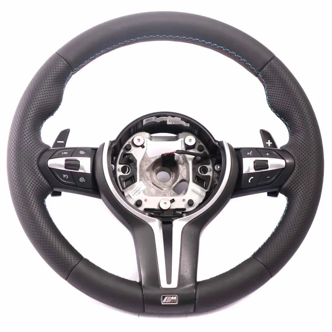 NEU Leder M Sport Lenkrad Sportlenkrad Schaltwippen für BMW F80 M3 F82 M4 F87 M2 mit Teilenummer 7847606 BMW F80 M3 F82 M4 F87 M2 NEU Leder M Sport Lenkrad Sportlenkrad Schaltwippen - SKU 7847606-2 - Teilenummer 7847606