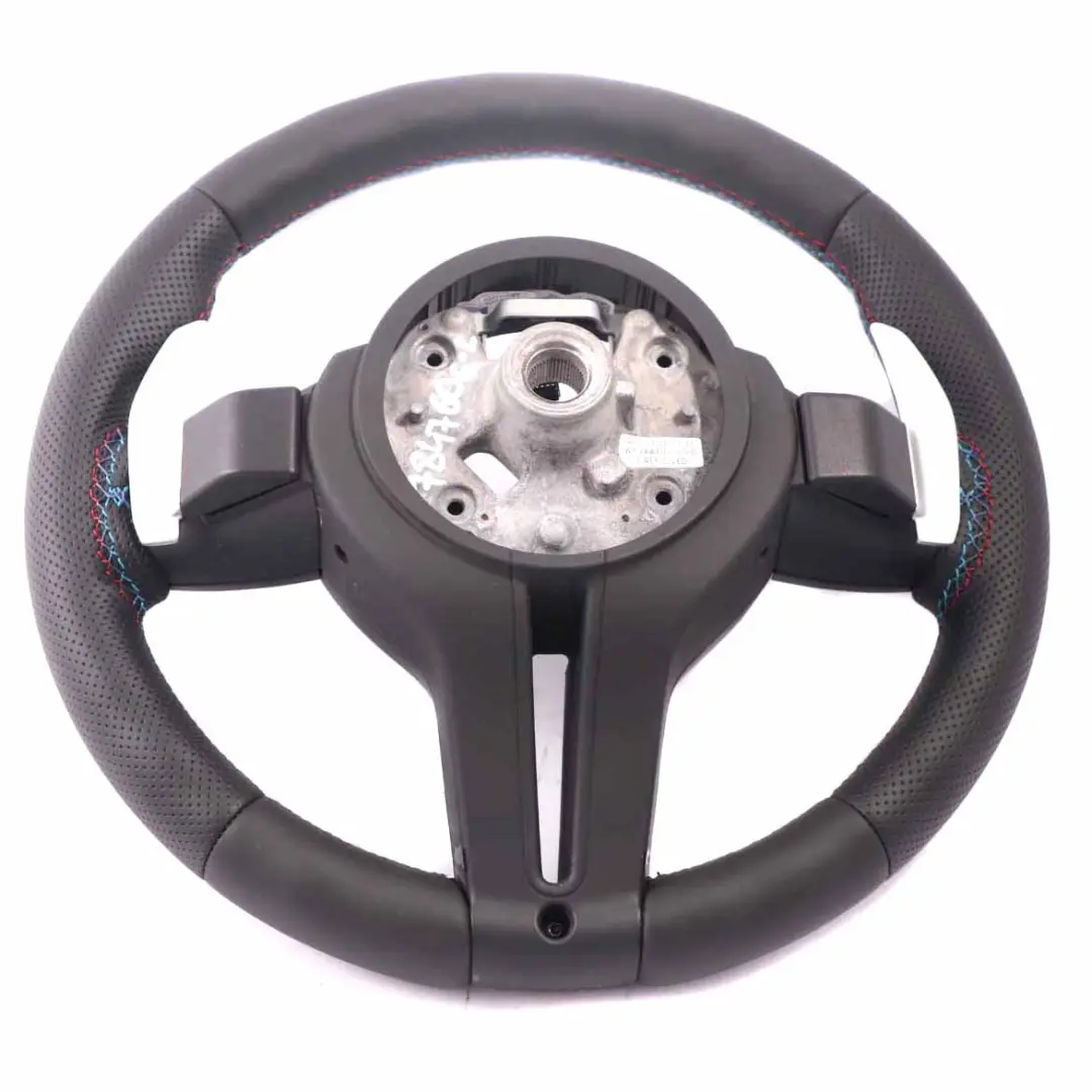 NEU Leder M Sport Lenkrad Sportlenkrad Schaltwippen für BMW F80 M3 F82 M4 F87 M2 mit Teilenummer 7847606 BMW F80 M3 F82 M4 F87 M2 NEU Leder M Sport Lenkrad Sportlenkrad Schaltwippen - SKU 7847606-2 - Teilenummer 7847606