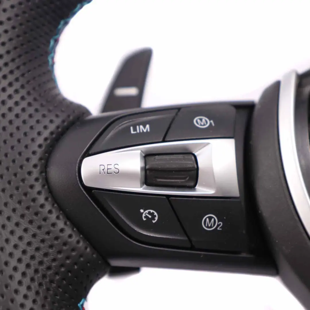BMW F80 M3 F82 M4 F87 M2 NEUF Noir Cuir Volant M Sport Paddle Shift - SKU 7847606-2 - Numéro de pièce 7847606