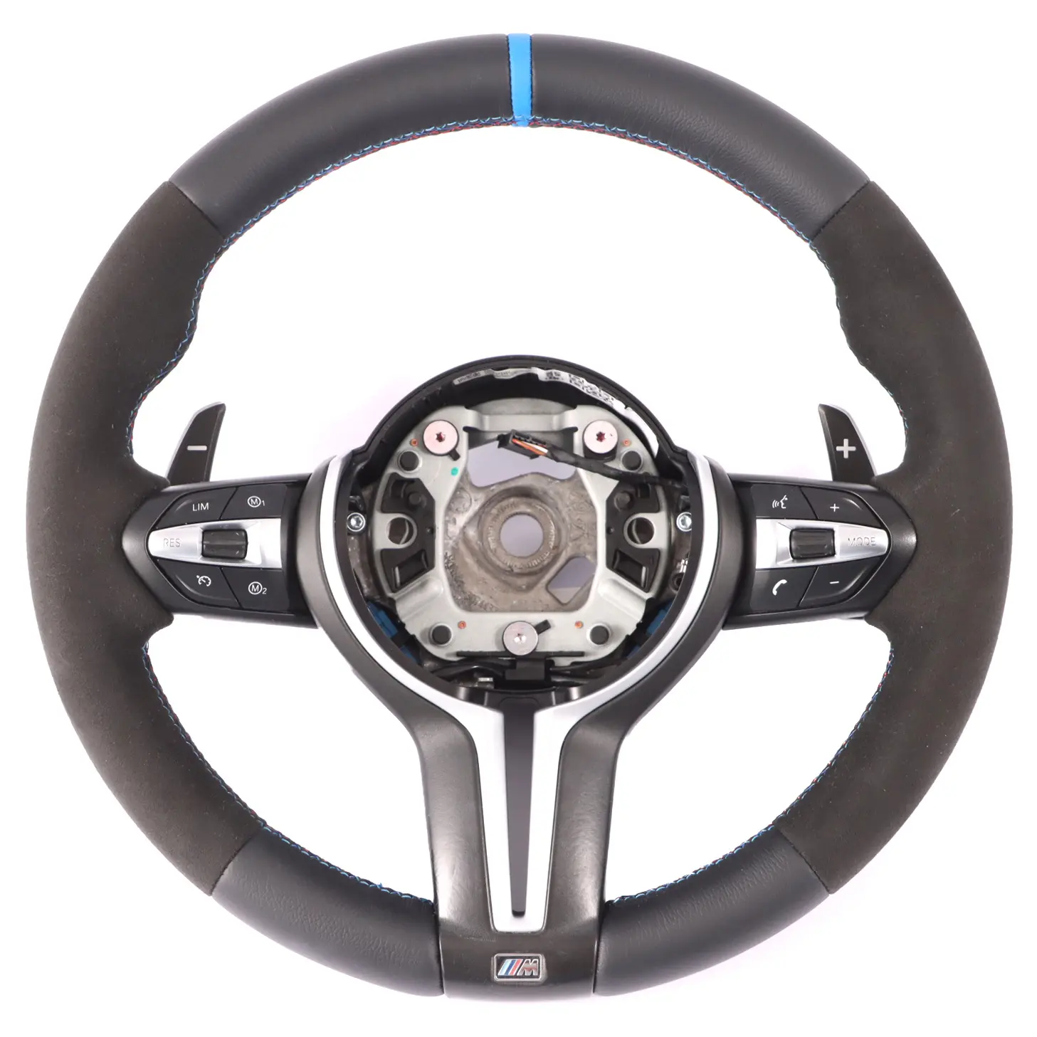 BMW F80 M3 F82 M4 F87 M2 NUOVO Volante Nero in Pelle / Alcantara M Sport