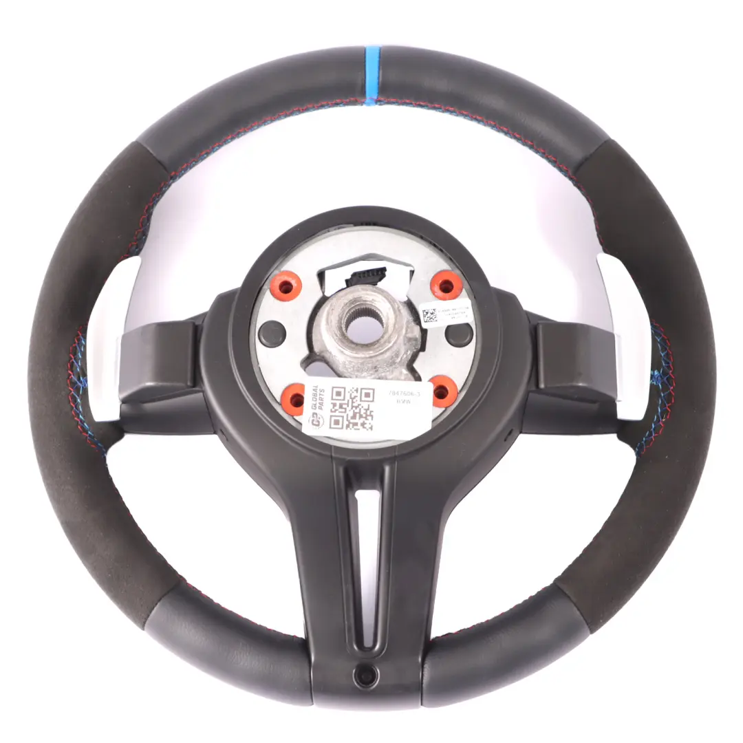 NUOVO Volante Nero in Pelle / Alcantara M Sport per BMW F80 M3 F82 M4 F87 M2 con numero di parte 7847606 BMW F80 M3 F82 M4 F87 M2 NUOVO Volante Nero in Pelle / Alcantara M Sport - SKU 7847606-3 - Numero di parte 7847606