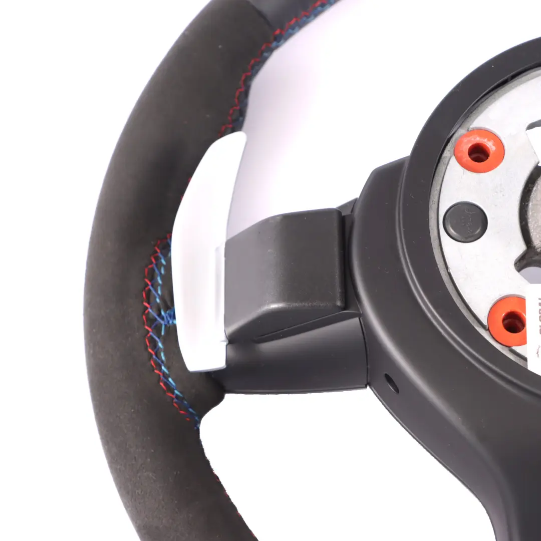 Leather / Alcantara M Sport Steering Wheel to BMW F80 M3 F82 M4 F87 M2 NEW Black with Part number 7847606 BMW F80 M3 F82 M4 F87 M2 NEW Black Leather / Alcantara M Sport Steering Wheel - SKU 7847606-3 - Part number 7847606