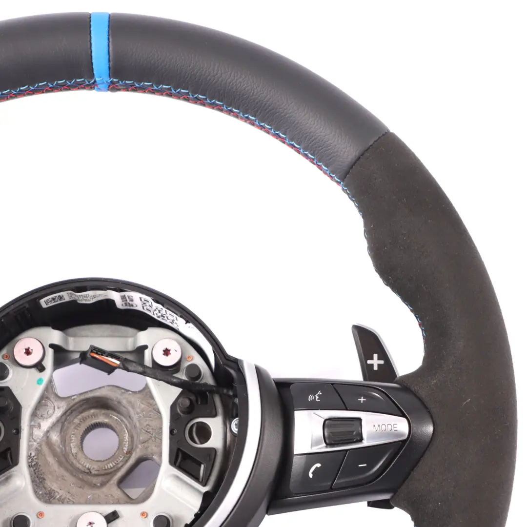 BMW F80 M3 F82 M4 F87 M2 NOUVEAU Volant M Sport en Cuir Noir / Alcantara - SKU 7847606-3 - Numéro de pièce 7847606