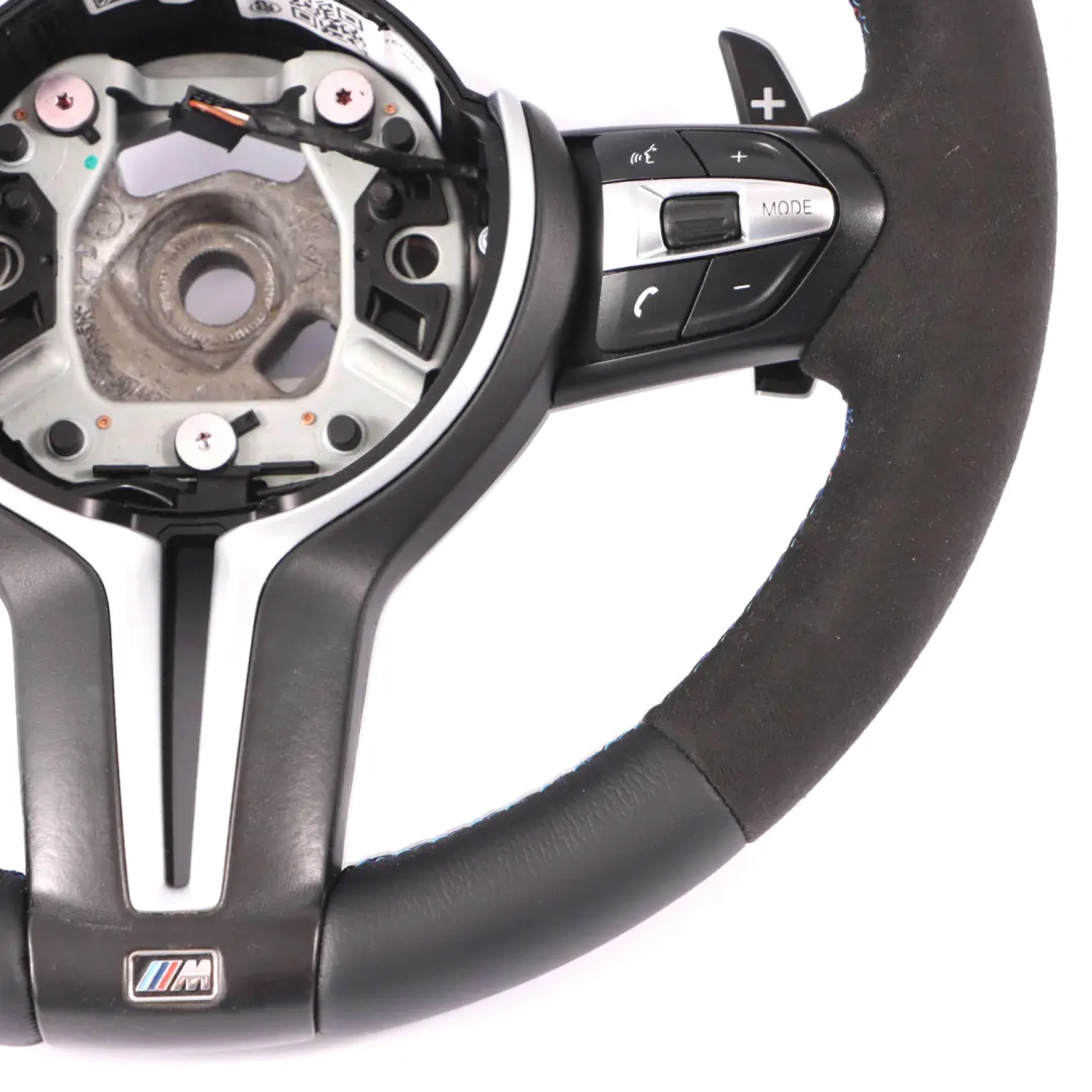 BMW F80 M3 F82 M4 F87 M2 NOUVEAU Volant M Sport en Cuir Noir / Alcantara - SKU 7847606-3 - Numéro de pièce 7847606