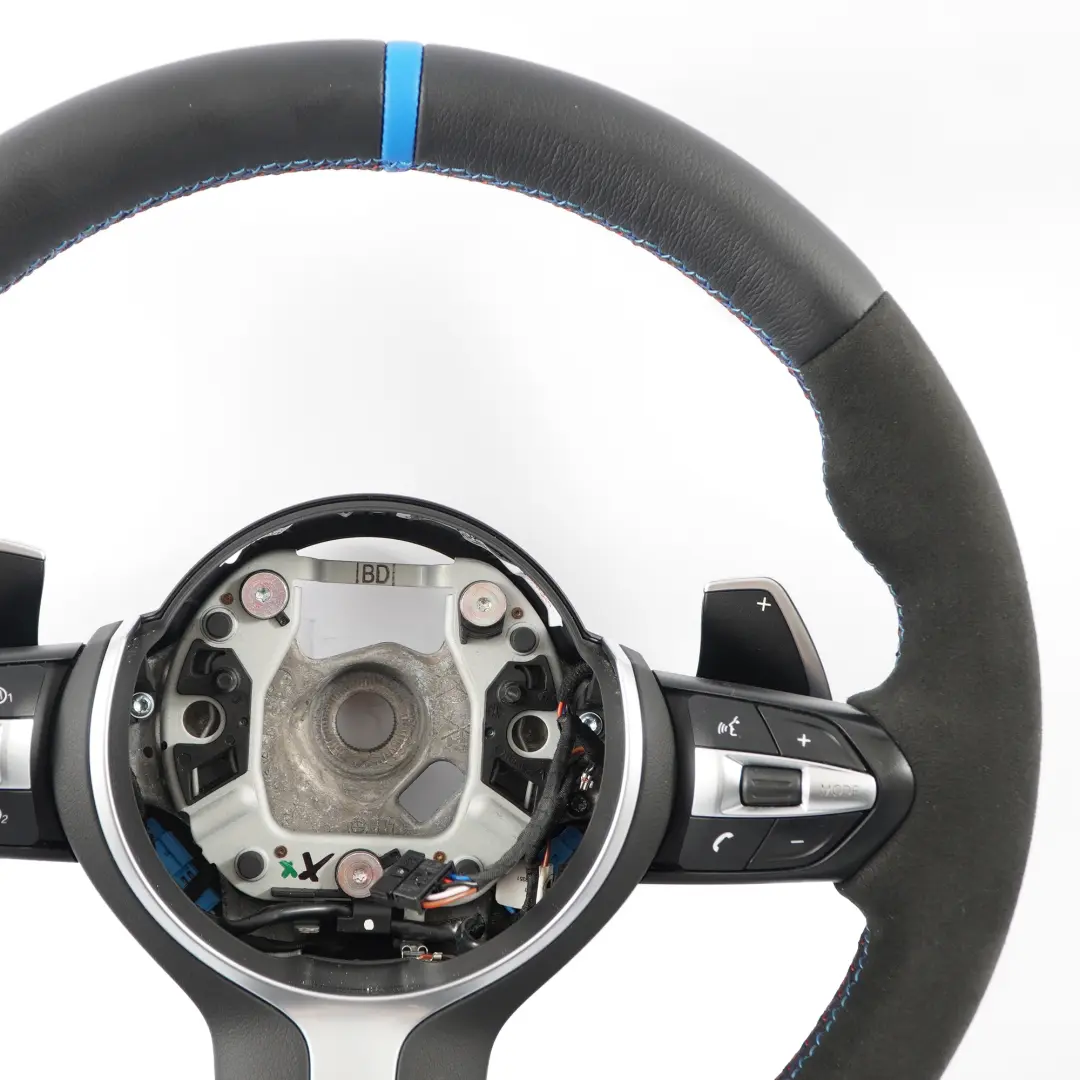 NOUVEAU Cuir Volant M Sport en Cuir Noir / Alcantara BMW F80 M3 F82 M4 F87 M2 - SKU 7847606-4 - Numéro de pièce 7847606