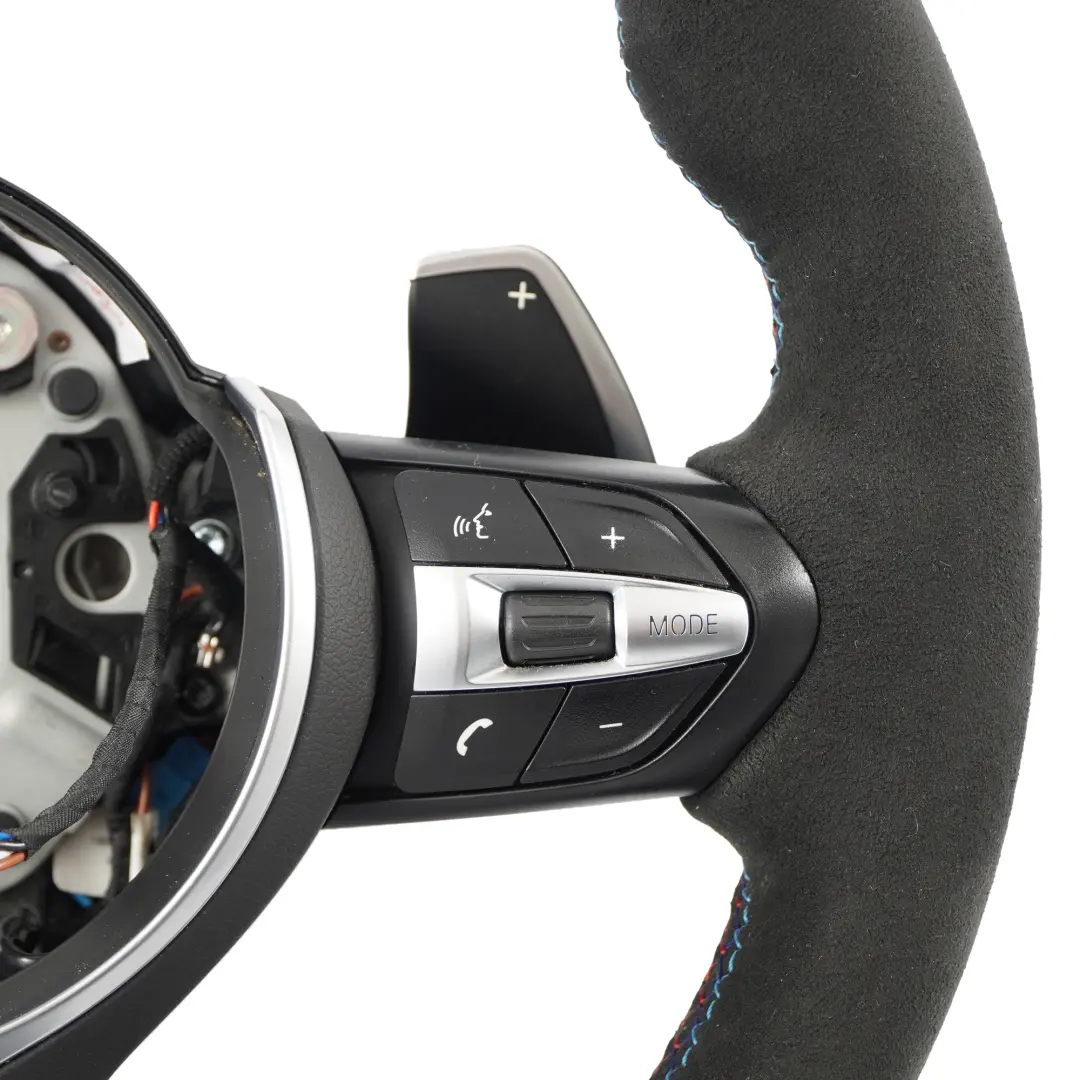 NOUVEAU Cuir Volant M Sport en Cuir Noir / Alcantara BMW F80 M3 F82 M4 F87 M2 - SKU 7847606-4 - Numéro de pièce 7847606