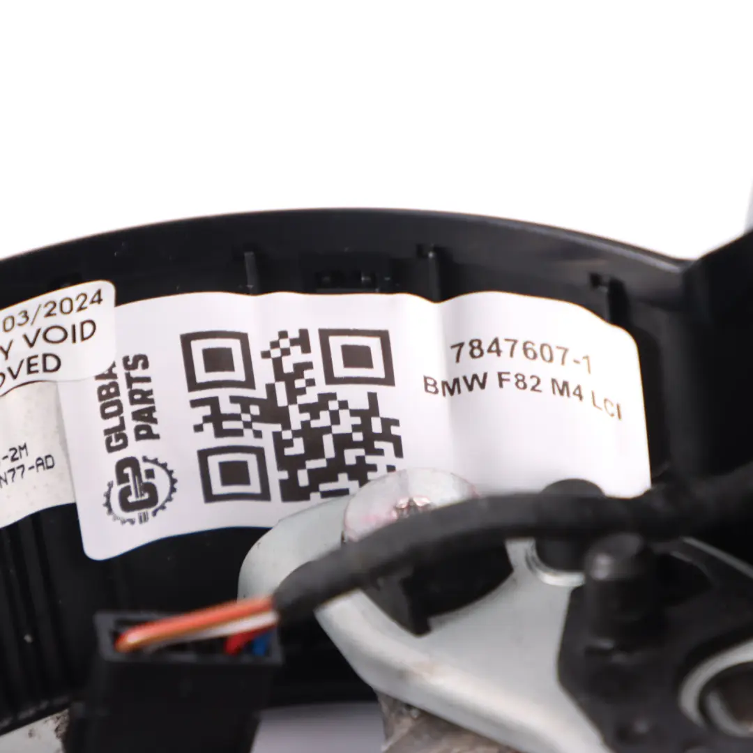 NUOVA Pelle Nera/ Alcantara M Sport Riscaldato Volante Paddle per BMW F80 M3 F82 M4 con numero di parte 7847607 BMW F80 M3 F82 M4 NUOVA Pelle Nera/ Alcantara M Sport Riscaldato Volante Paddle - SKU 7847607-1 - Numero di parte 7847607