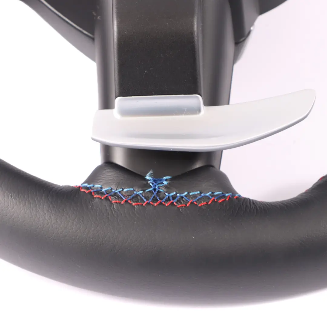 NEU Schwarz Leder Sport Sportlenkrad Schaltwippen Beheizt BMW F80 M3 F82 M4 F87 - SKU 7847607-1 - Teilenummer 7847607