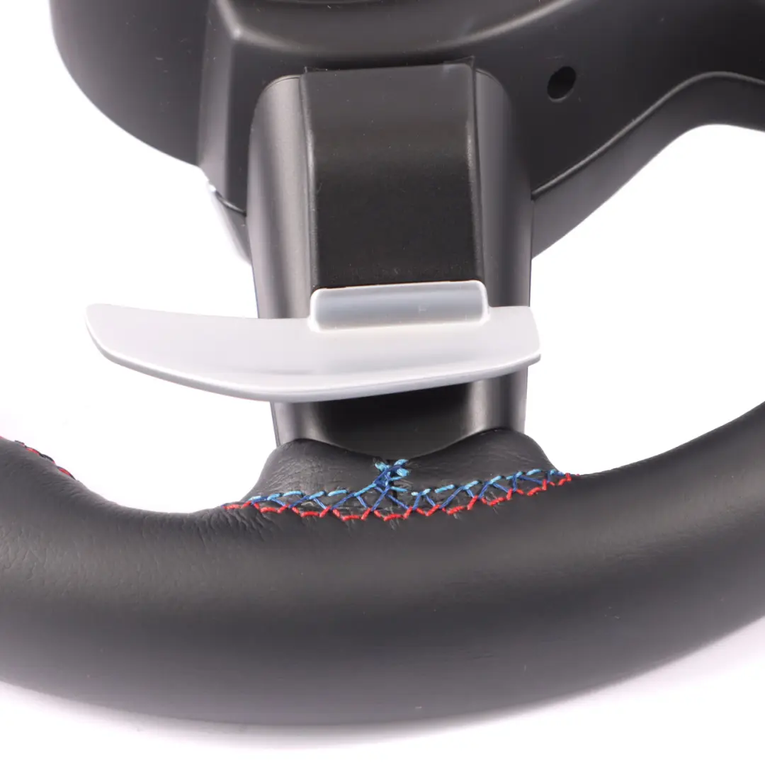 NEU Schwarz Leder Sport Sportlenkrad Schaltwippen Beheizt BMW F80 M3 F82 M4 F87 - SKU 7847607-1 - Teilenummer 7847607
