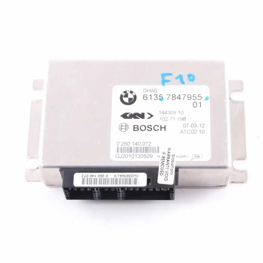  Differential Locking Module BMW F10 M5 F13 M6 Rear Axle Control Unit ECU - SKU 7847955 - Part number 7847955