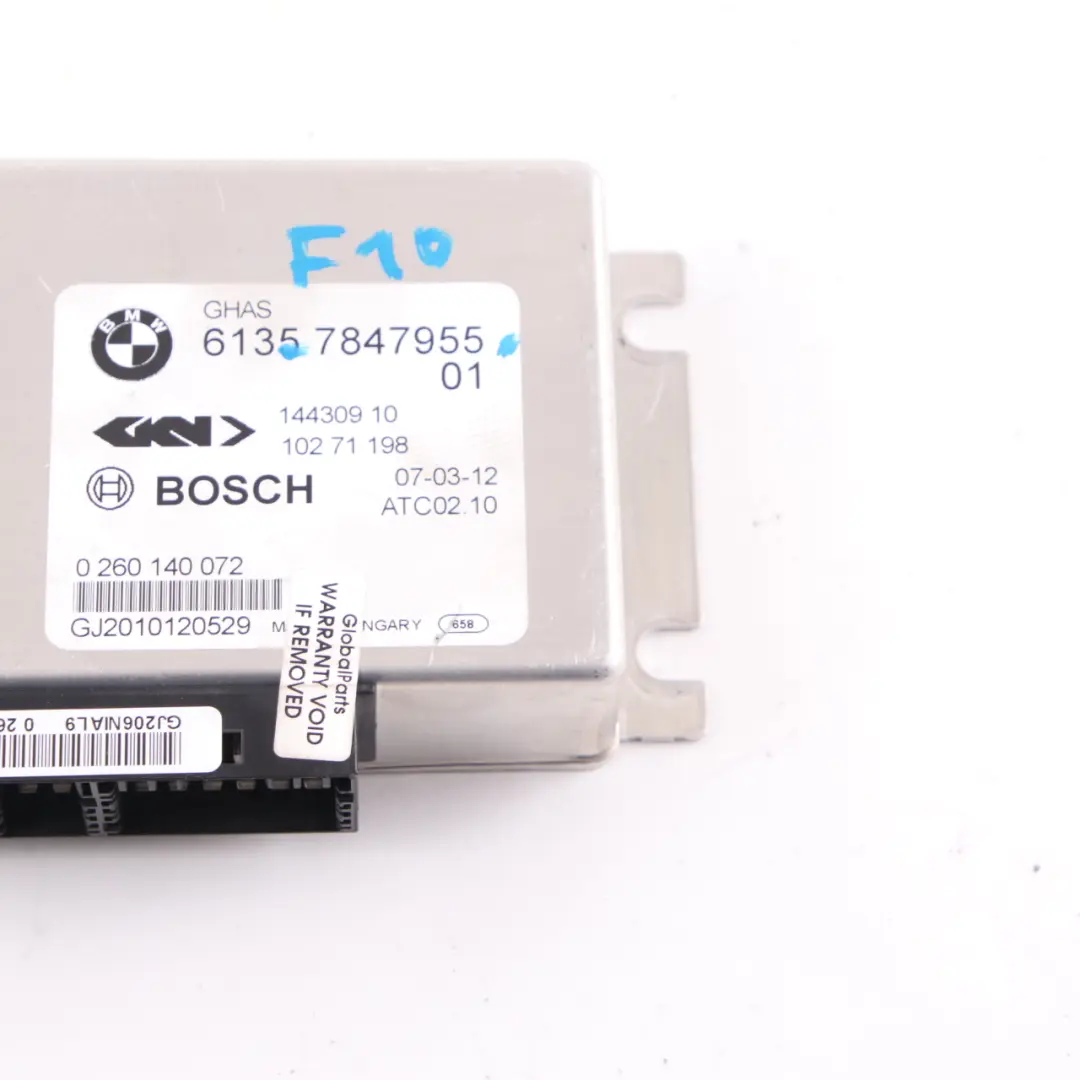 Differential Locking Module BMW F10 M5 F13 M6 Rear Axle Control Unit ECU to with Part number 7847955 Differential Locking Module BMW F10 M5 F13 M6 Rear Axle Control Unit ECU - SKU 7847955 - Part number 7847955