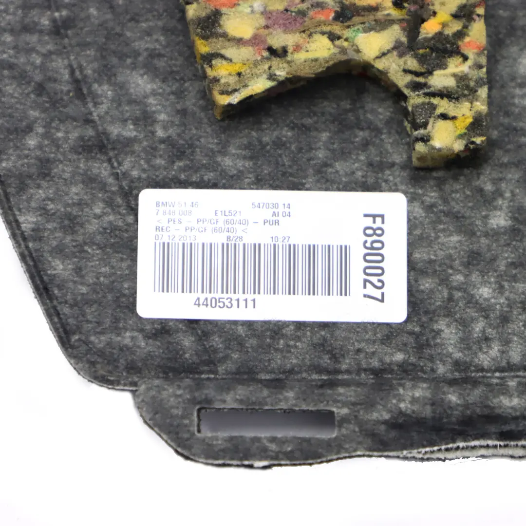  Hutablage BMW F30 F80 M3 Heckscheibe Ladeabdeckung Schwarz 7848019 - SKU 7848008-4 - Teilenummer 7848008