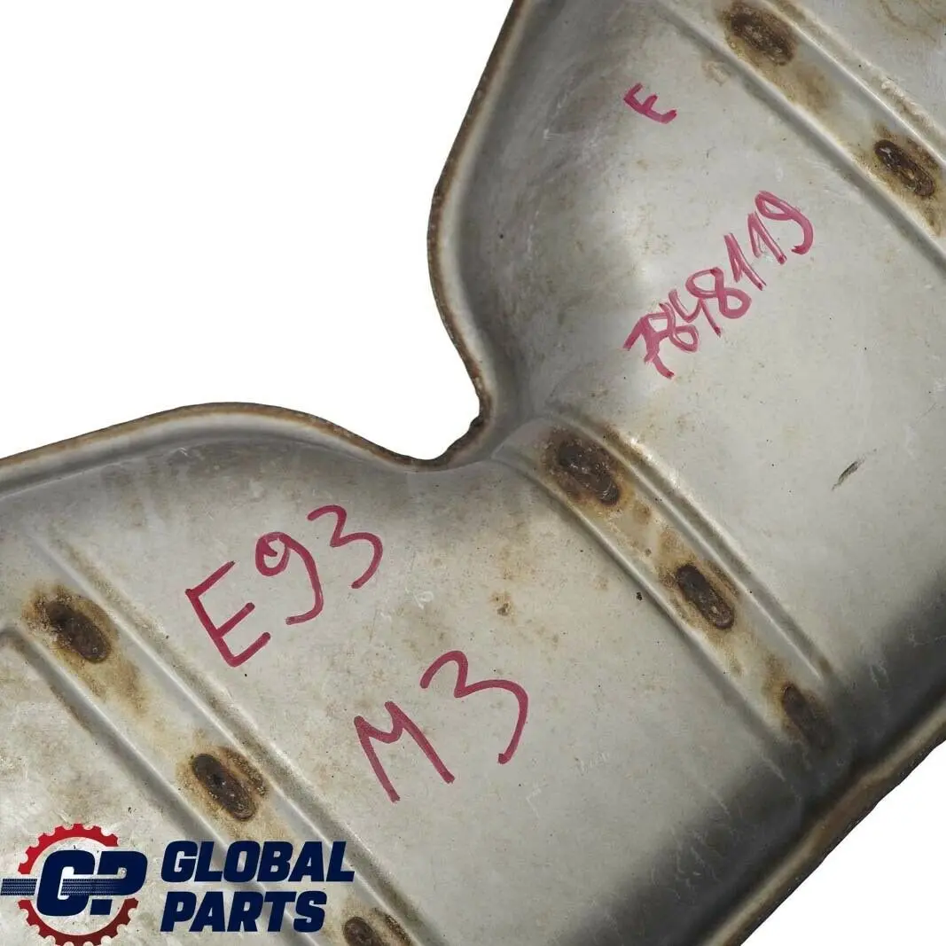 Exhaust Silencer Muffler Back Box Double Twin Pipe to BMW 3 Series E92 E93 M3 Rear with Part number 7848119 BMW 3 Series E92 E93 M3 Rear Exhaust Silencer Muffler Back Box Double Twin Pipe - SKU 7848119 - Part number 7848119