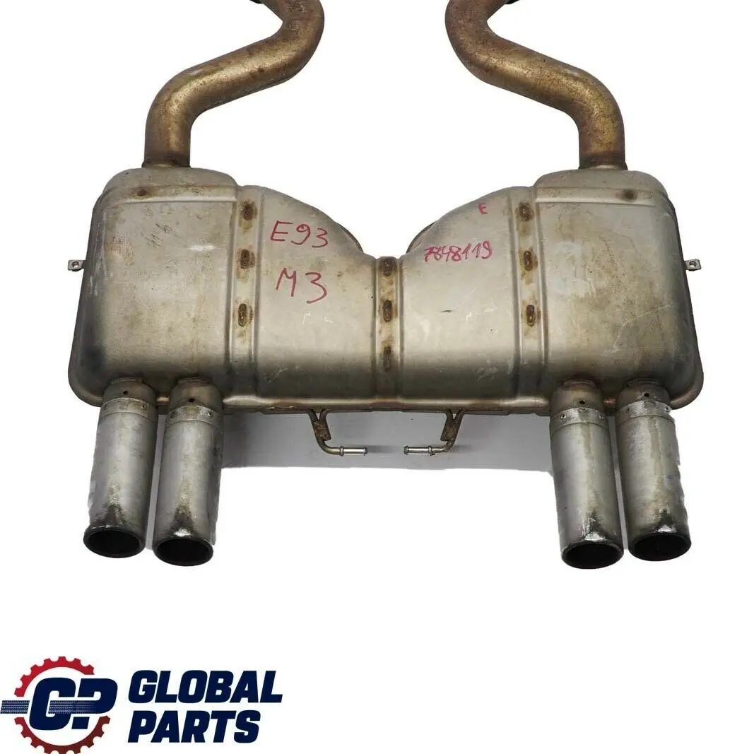 Nachschalldämpfer Abgasanlage Hinten für BMW 3 er E92 E93 M3 mit Teilenummer 7848119 BMW 3 er E92 E93 M3 Nachschalldämpfer Abgasanlage Hinten - SKU 7848119 - Teilenummer 7848119