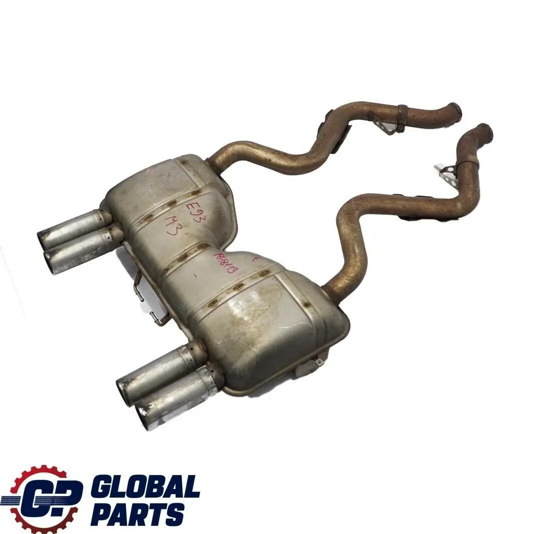 BMW 3 er E92 E93 M3 Nachschalldämpfer Abgasanlage Hinten - SKU 7848119 - Teilenummer 7848119