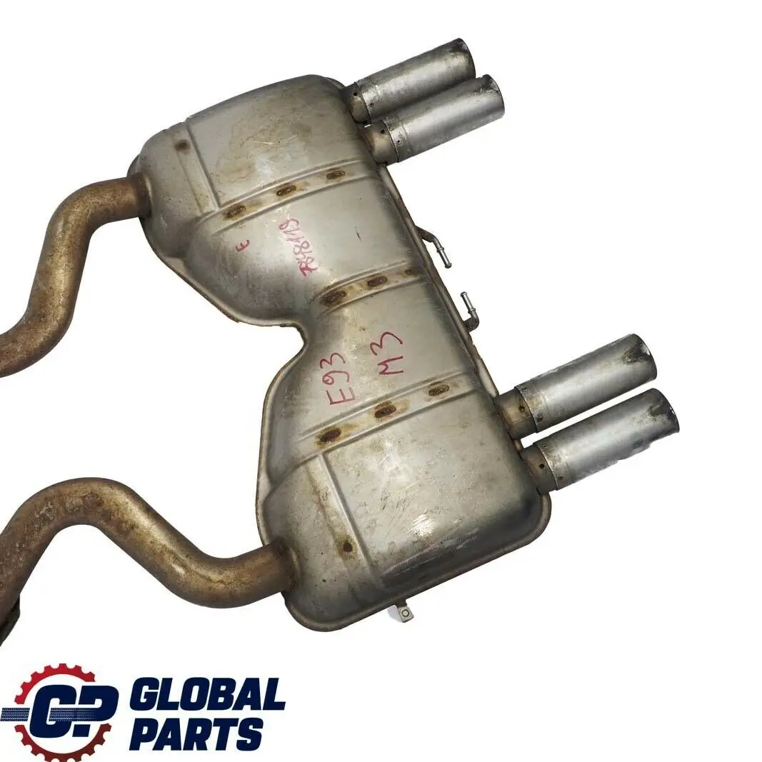 BMW 3 er E92 E93 M3 Nachschalldämpfer Abgasanlage Hinten - SKU 7848119 - Teilenummer 7848119