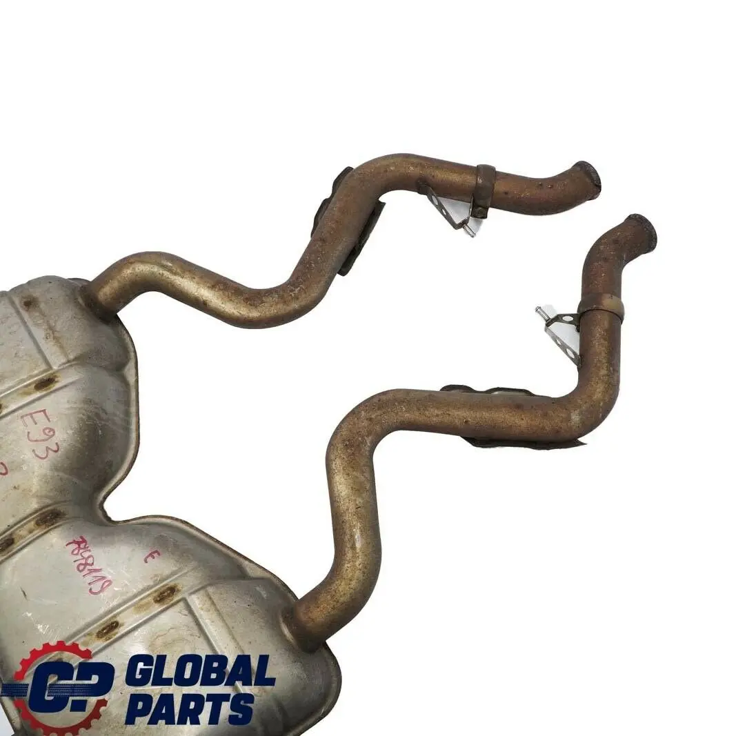Exhaust Silencer Muffler Back Box Double Twin Pipe to BMW 3 Series E92 E93 M3 Rear with Part number 7848119 BMW 3 Series E92 E93 M3 Rear Exhaust Silencer Muffler Back Box Double Twin Pipe - SKU 7848119 - Part number 7848119