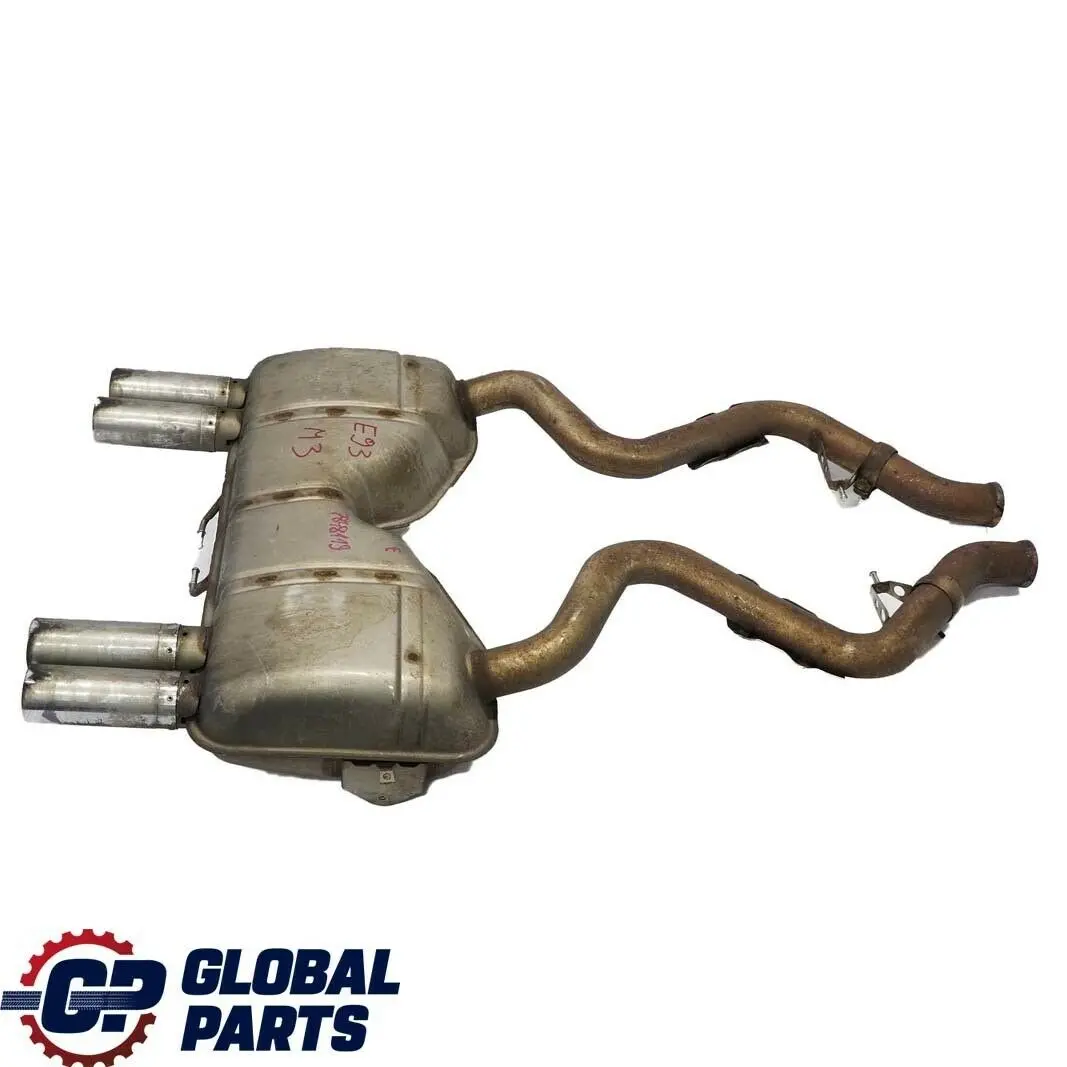 BMW 3 er E92 E93 M3 Nachschalldämpfer Abgasanlage Hinten - SKU 7848119 - Teilenummer 7848119