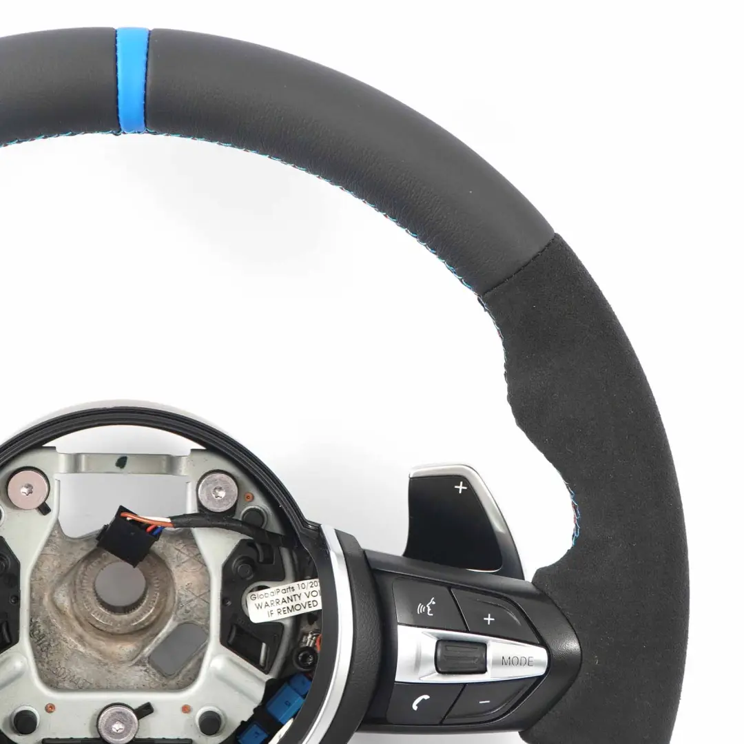 Leather / Alcantara Steering Wheel to BMW F20 F21 F30 F31 F32 F36 M Sport NEW Black with Part number 7848338 BMW F20 F21 F30 F31 F32 F36 M Sport NEW Black Leather / Alcantara Steering Wheel - SKU 7848338-1 - Part number 7848338