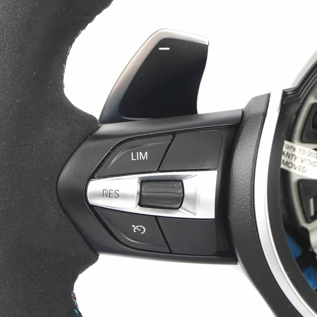 BMW F20 F21 F30 F31 F32 F36 M Sport NEW Black Leather / Alcantara Steering Wheel - SKU 7848338-1 - Part number 7848338