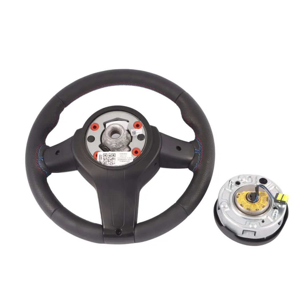 BMW F20 F21 F22 F23 F30 F31 F32 F33 M Sport NEU Leder Lederlenkrad schwarz - SKU 7848338-2-SET - Teilenummer 7848338-2
