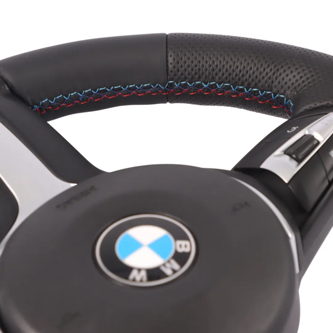 BMW F20 F21 F22 F23 F30 F31 F32 F33 M Sport NEU Leder Lederlenkrad schwarz - SKU 7848338-2-SET - Teilenummer 7848338-2