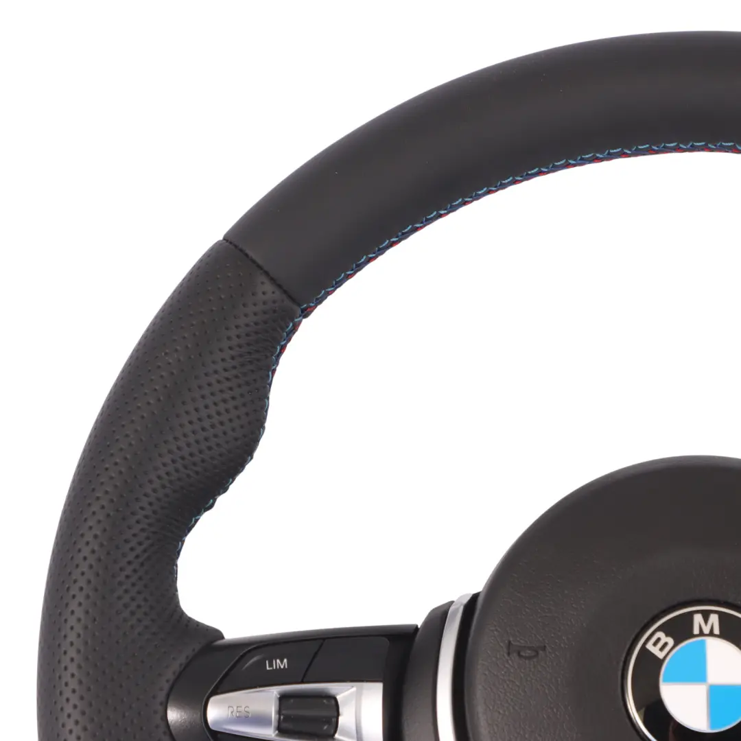 BMW F20 F21 F22 F23 F30 F31 F32 F33 M Sport Cuero Negro NUEVO Volante Airbag - SKU 7848338-2-SET - Número de pieza 7848338-2