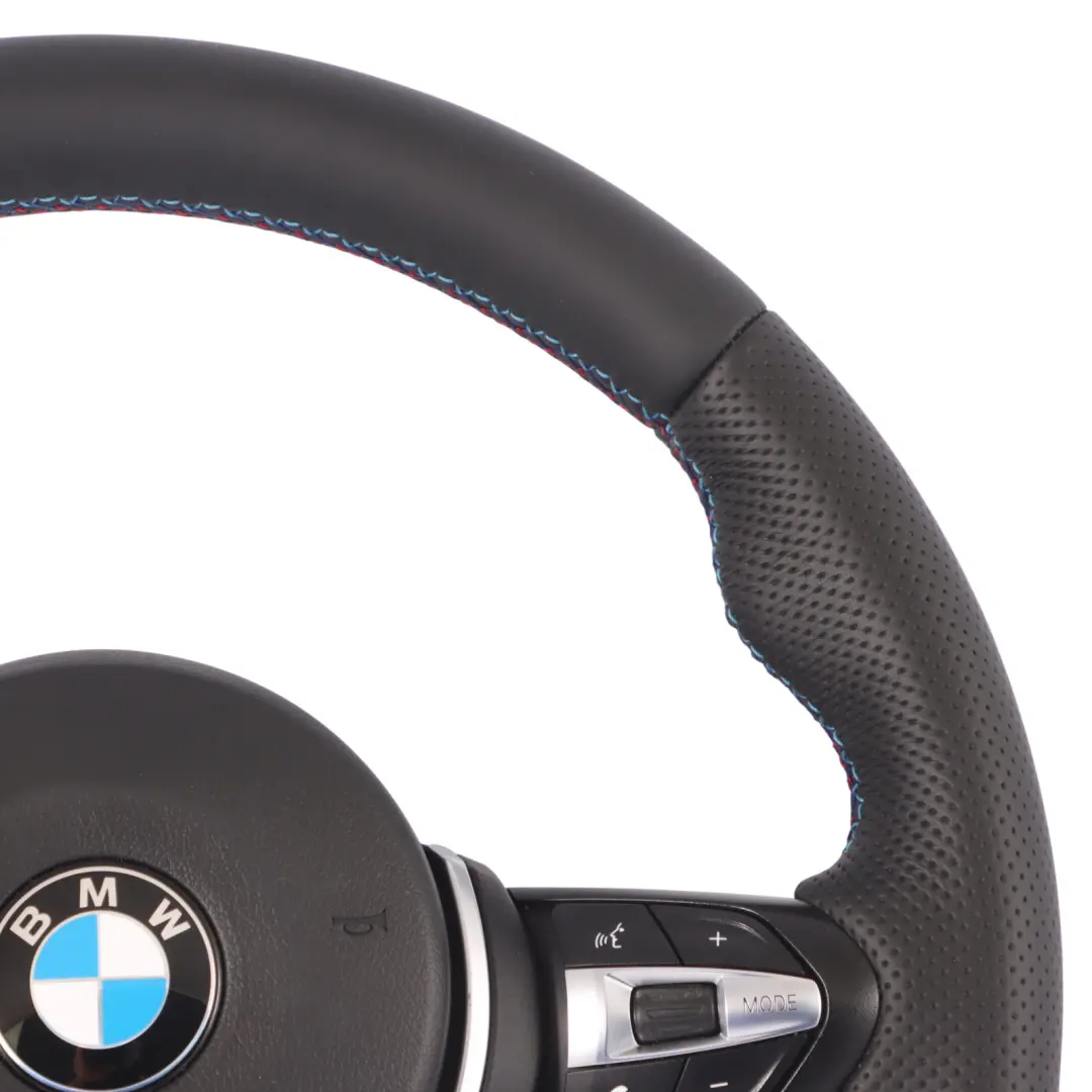 BMW F20 F21 F22 F23 F30 F31 F32 F33 M Sport Cuero Negro NUEVO Volante Airbag - SKU 7848338-2-SET - Número de pieza 7848338-2