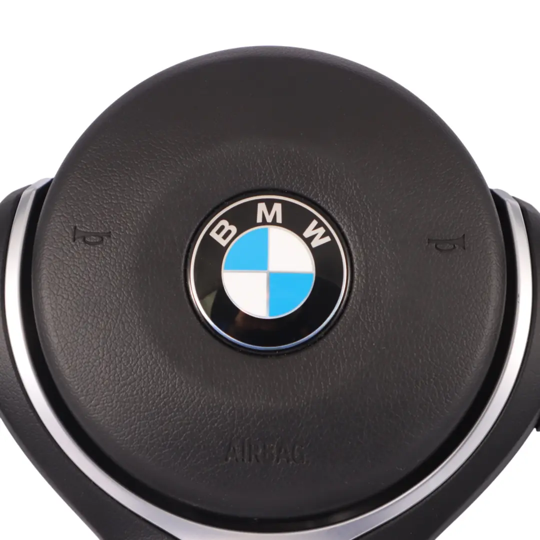 BMW F20 F21 F22 F23 F30 F31 F32 F33 M Sport Cuero Negro NUEVO Volante Airbag - SKU 7848338-2-SET - Número de pieza 7848338-2