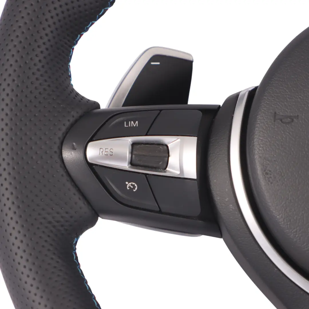 BMW F20 F21 F30 F31 F32 M Sport NUEVO Volante De cuero negro Paddle Shift - SKU 7848338-3-SET - Número de pieza 7848338