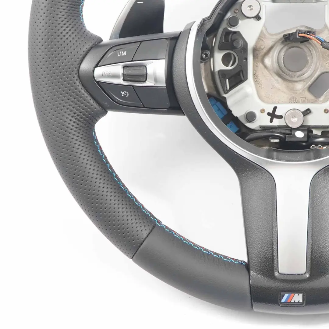 BMW F20 F21 F22 F30 F31 F32 Nuova Pelle M Sport Volante Sportivo Palette Cambio - SKU 7848338-3 - Numero di parte 7848338