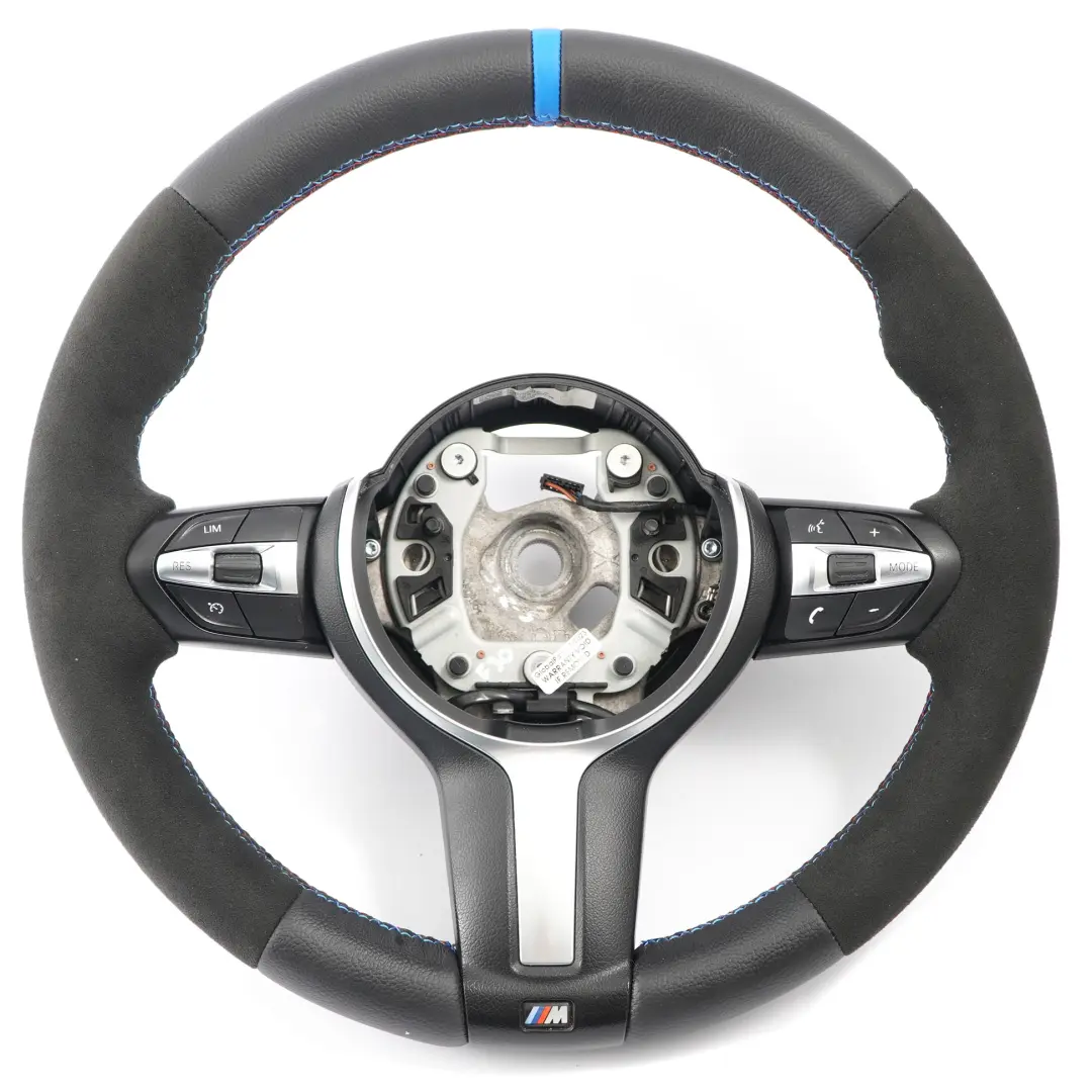 BMW F20 F21 F30 F31 F32 M Sport NEW Black Leather / Alcantara Steering Wheel - SKU 7848338-5 - Part number 7848338