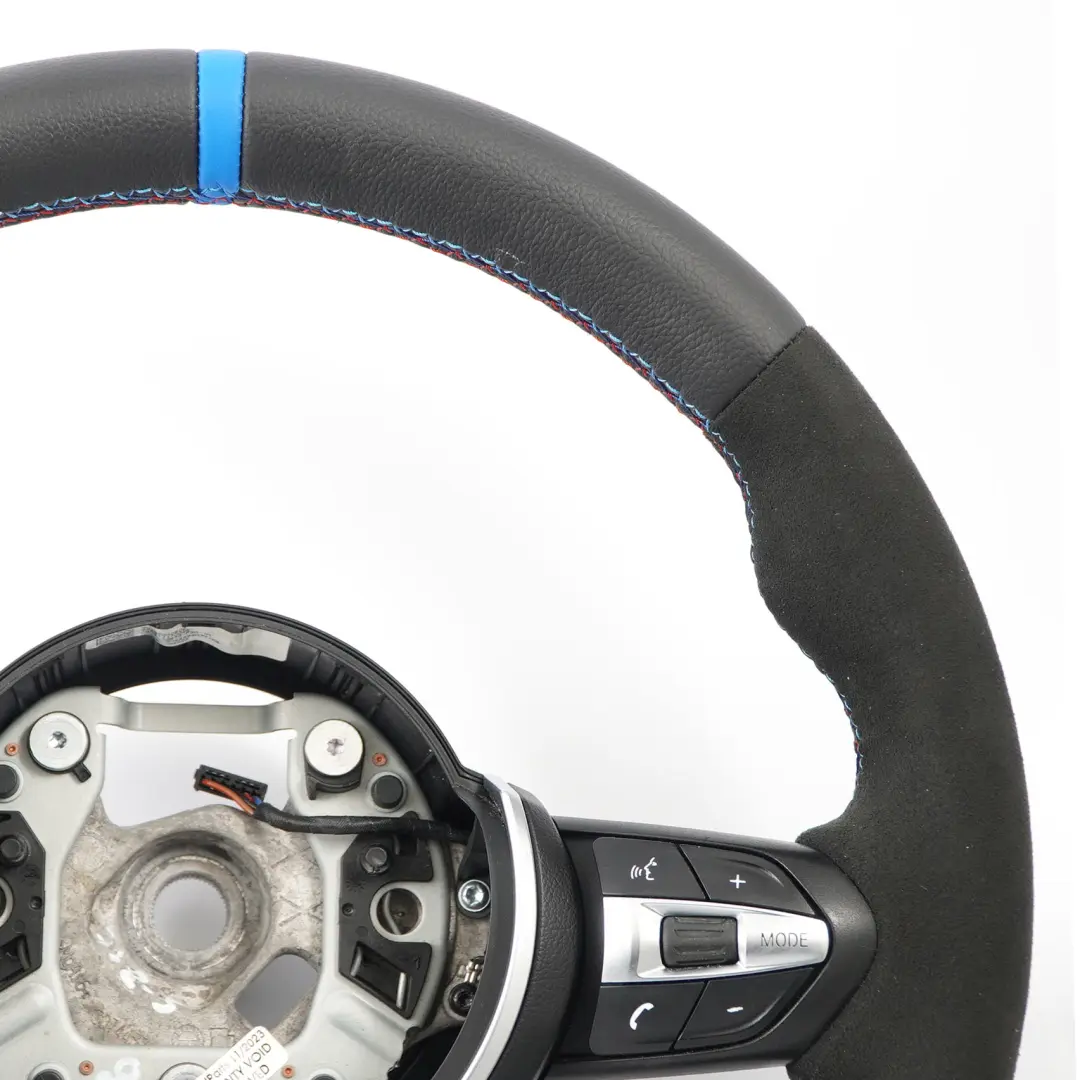 BMW F20 F21 F30 F31 F32 M Sport NEW Black Leather / Alcantara Steering Wheel - SKU 7848338-5 - Part number 7848338