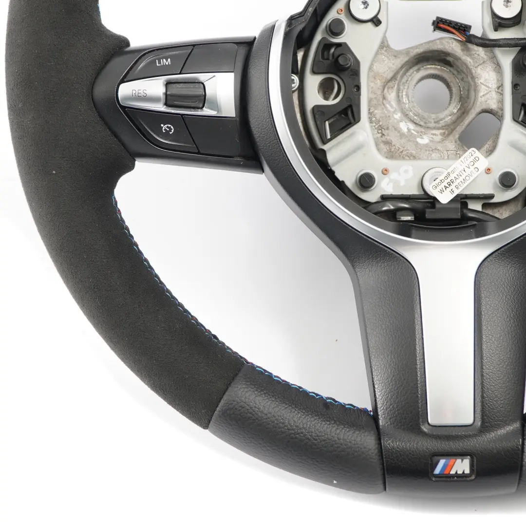 BMW F20 F21 F30 F31 F32 M Sport NEW Black Leather / Alcantara Steering Wheel - SKU 7848338-5 - Part number 7848338