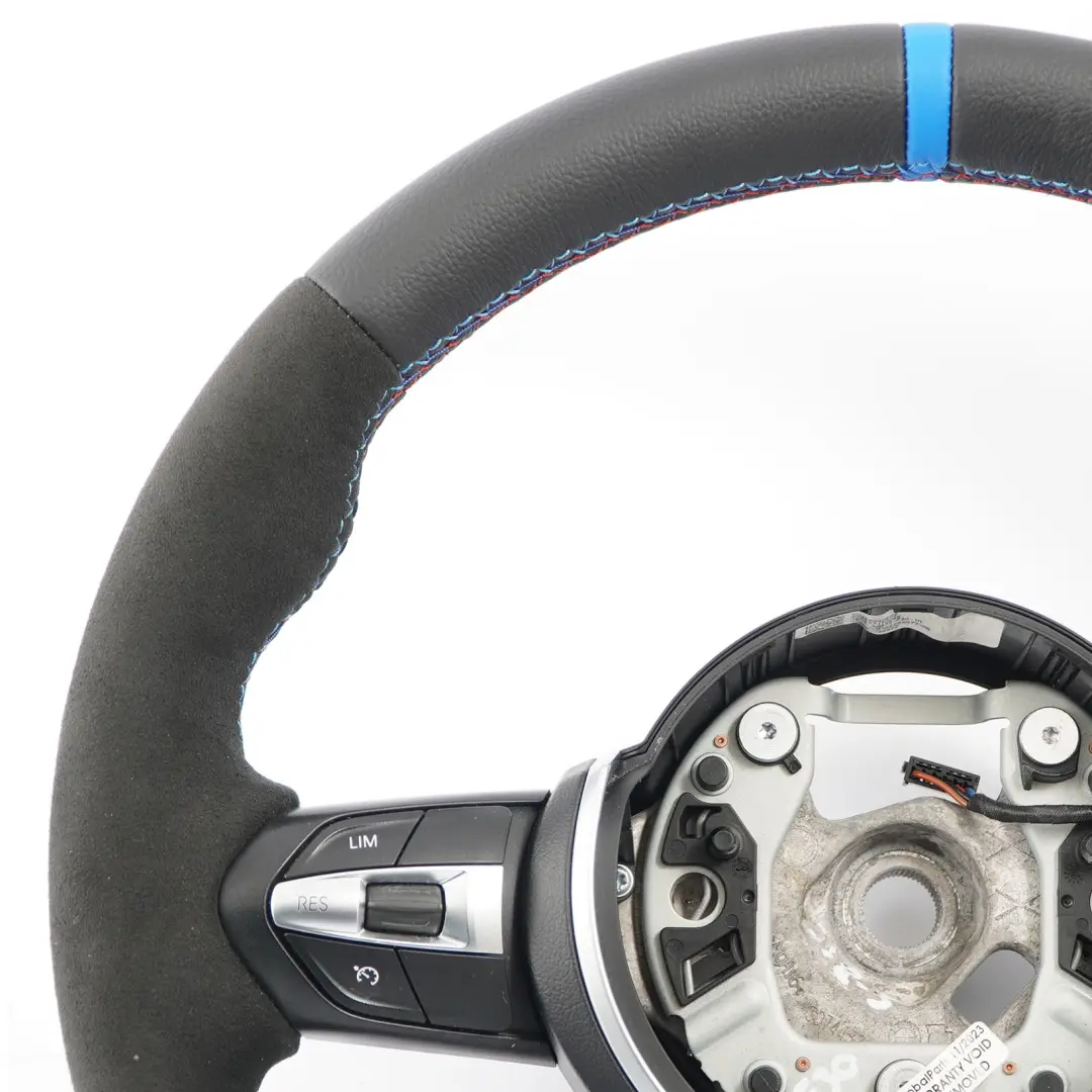 BMW F20 F21 F30 F31 F32 M Sport NUOVA Pelle Nera / Alcantara Volante - SKU 7848338-5 - Numero di parte 7848338