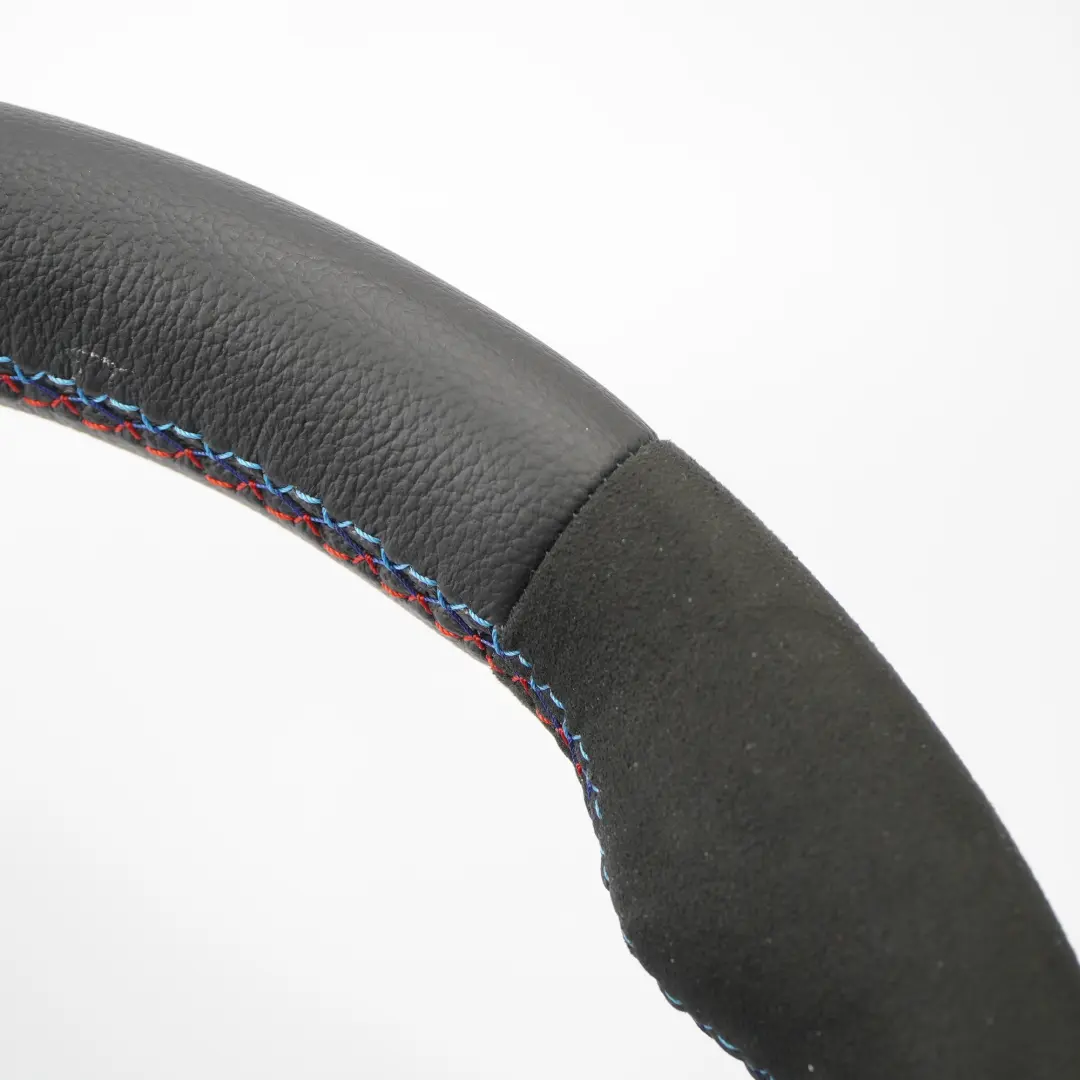 Leather / Alcantara Steering Wheel to BMW F20 F21 F30 F31 F32 M Sport NEW Black with Part number 7848338 BMW F20 F21 F30 F31 F32 M Sport NEW Black Leather / Alcantara Steering Wheel - SKU 7848338-5 - Part number 7848338