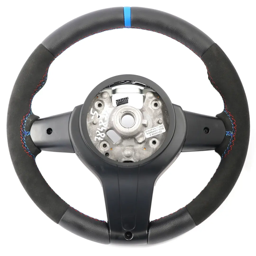 NUOVA Pelle Nera / Alcantara Volante per BMW F20 F21 F30 F31 F32 M Sport con numero di parte 7848338 BMW F20 F21 F30 F31 F32 M Sport NUOVA Pelle Nera / Alcantara Volante - SKU 7848338-5 - Numero di parte 7848338