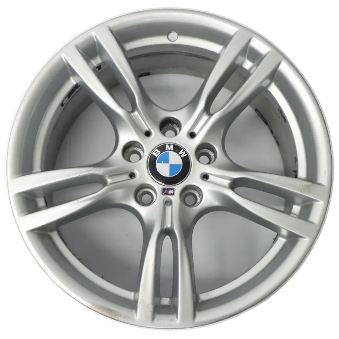 BMW F34 GT Silver Alloy Wheel Rim 18" 9J M Star Spoke 400 ET:42 - SKU 7848388-3 - Part number 7848388
