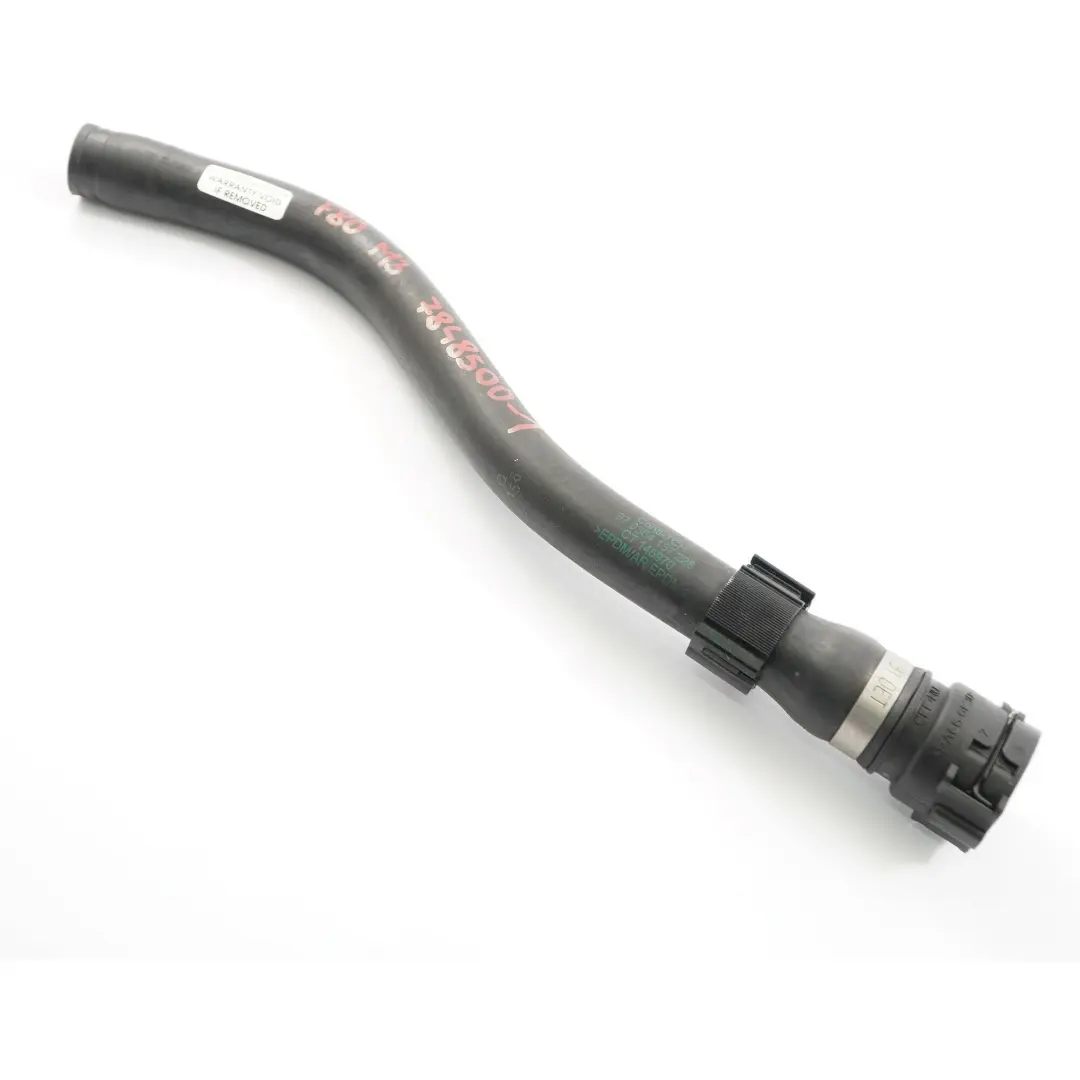  Tuyau de refroidissement BMW F80 M3 F82 M4 S55 Ligne de pompe à eau - SKU 7848500-1 - Numéro de pièce 7848500