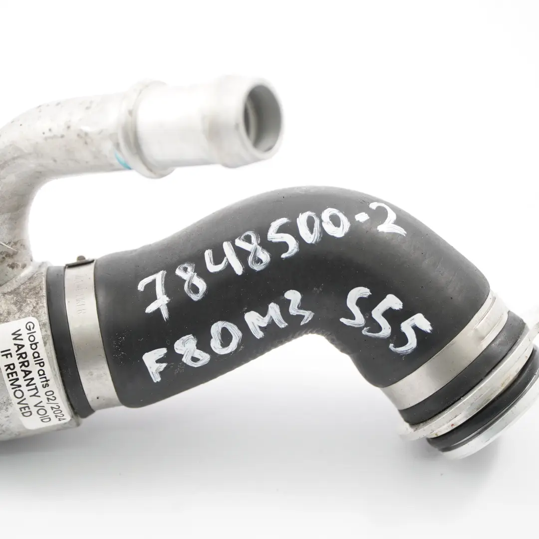 S55 Bomba de Agua Tubo Culata Manguera para BMW F87 M2 LCI F80 M3 F83 F82 M4 con número de pieza 7848500 BMW F87 M2 LCI F80 M3 F83 F82 M4 S55 Bomba de Agua Tubo Culata Manguera - SKU 7848500-2 - Número de pieza 7848500