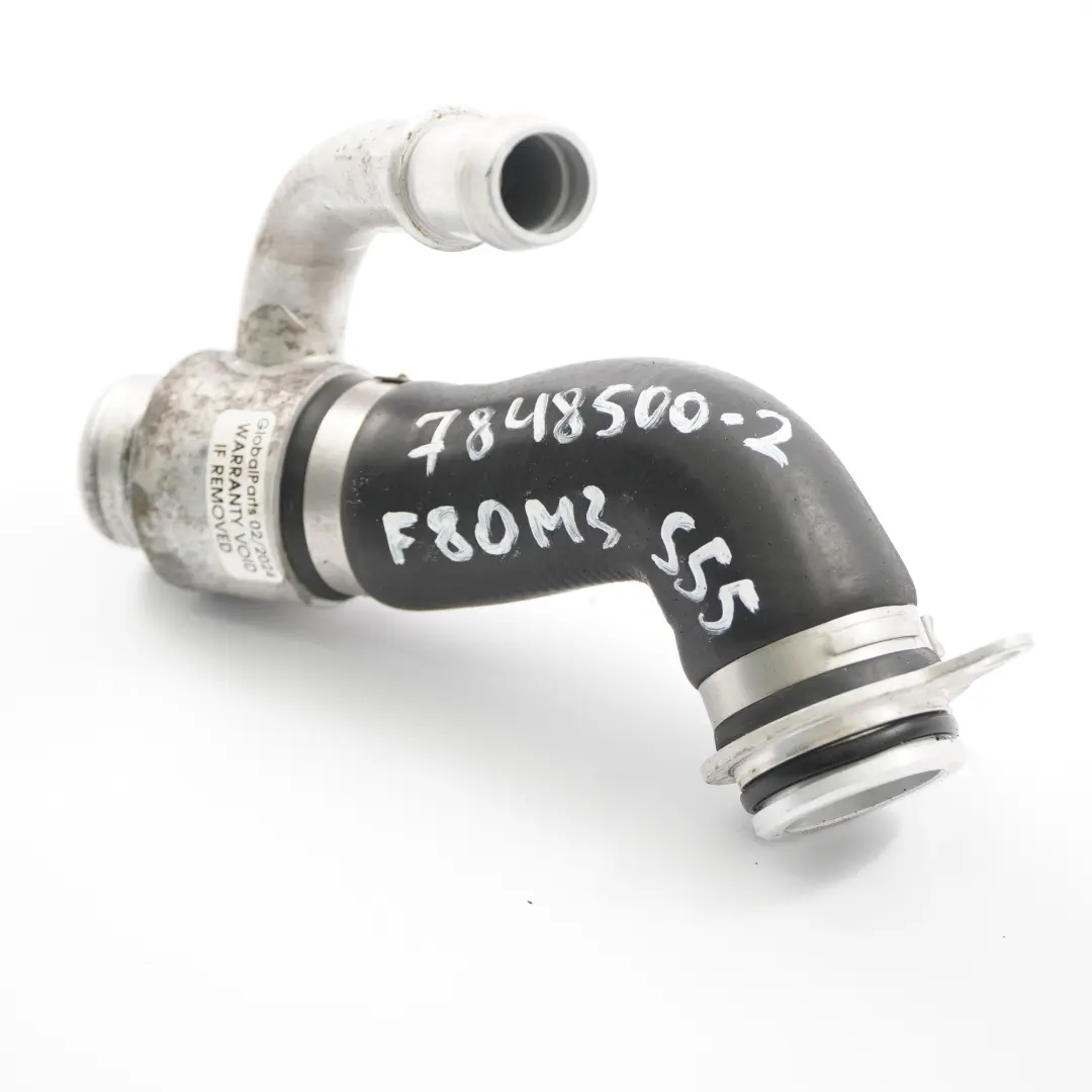 BMW F87 M2 LCI F80 M3 F83 F82 M4 S55 Wasserpumpen Rohr - Zylinderkopf Schlauch - SKU 7848500-2 - Teilenummer 7848500