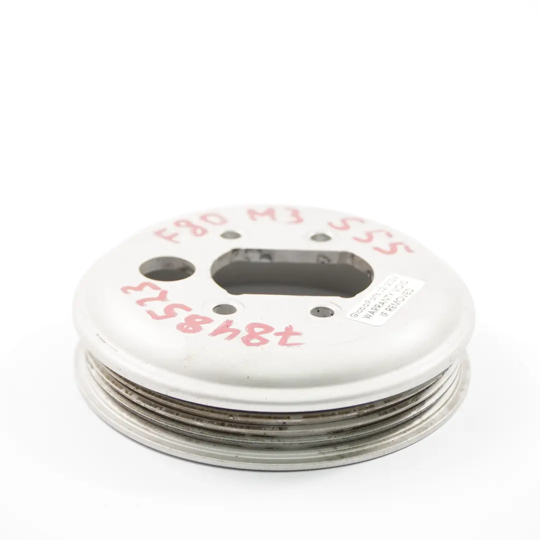 S55 Rueda de la polea de la bomba agua para BMW F87 M2 LCI F80 M3 F83 F82 M4 con número de pieza 7848523 BMW F87 M2 LCI F80 M3 F83 F82 M4 S55 Rueda de la polea de la bomba agua - SKU 7848523 - Número de pieza 7848523