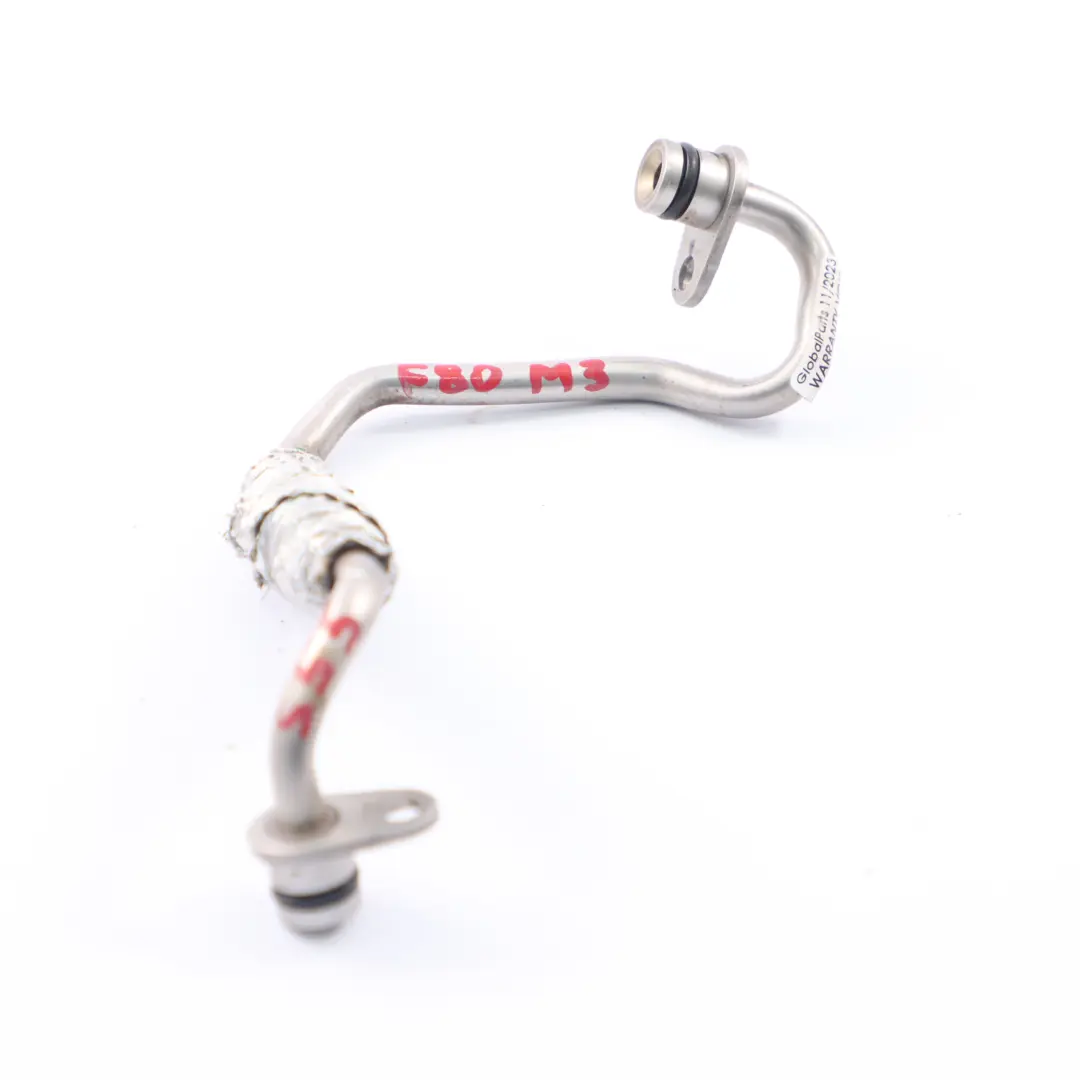 Tubo aceite BMW F80 M3 F82 M4 S55 Suministro aceite turbocompresor Línea para con número de pieza 7848524 Tubo aceite BMW F80 M3 F82 M4 S55 Suministro aceite turbocompresor Línea - SKU 7848524 - Número de pieza 7848524