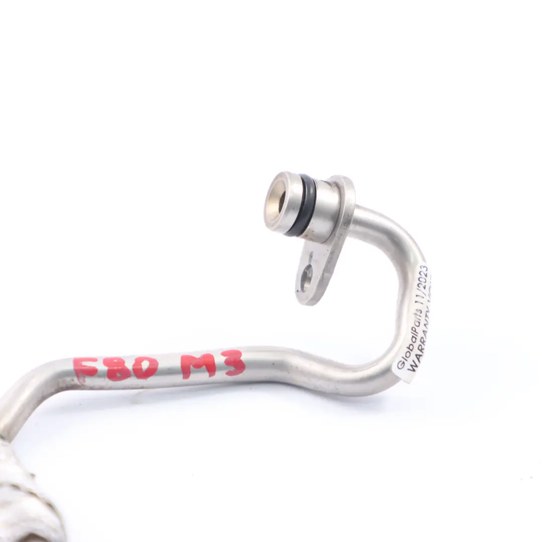 S55 Przewód Oleju Olejowy Turbosprężarki Turbo do BMW F80 M3 F82 M4 o numerze 7848524 BMW F80 M3 F82 M4 S55 Przewód Oleju Olejowy Turbosprężarki Turbo - SKU 7848524 - Numer Części 7848524