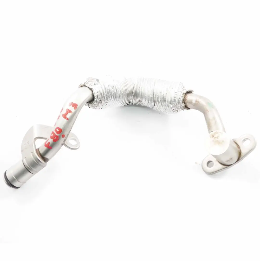 Oil Pipe BMW F80 M3 F82 M4 S55 Turbocharger Return Outlet Line to with Part number 7848526 Oil Pipe BMW F80 M3 F82 M4 S55 Turbocharger Return Outlet Line - SKU 7848526 - Part number 7848526